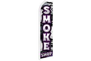 Smoke Shop (Purple) Super Flag