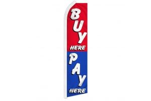Buy Here Pay Here Printed Polyester Flag 3ft by 5ft
