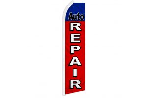Auto Repair (Red & Blue) Super Flag