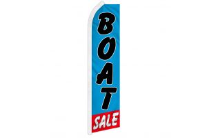 Boat Sale Superknit Polyester Swooper Flag Size 11.5ft by 2.5ft