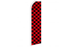 Red & Black Checkered Super Flag
