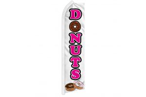 Donuts (White) Super Flag