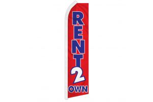 Rent 2 Own Super Flag