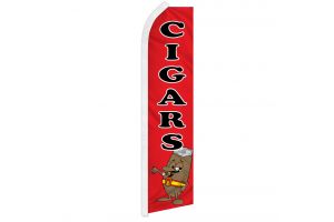 Cigars (Red) Super Flag