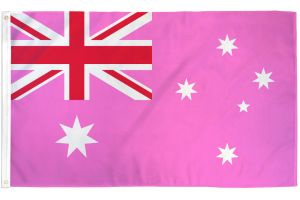 Australia (Pink) Flag 3x5ft Poly