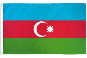 Azerbaijan Flag 2x3ft Poly