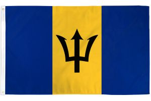 Barbados Flag 3x5ft Poly