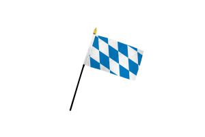 Bavaria 4x6in Stick Flag