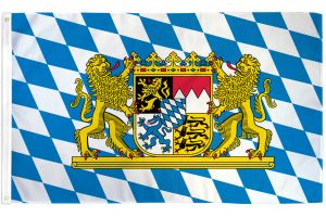 Bavaria Lion Flag 2x3ft Poly