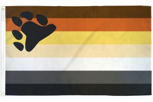 Bear Pride Flag 3x5ft Poly