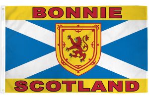 Bonnie Scotland Flag 3x5ft Poly
