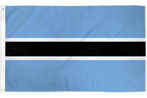 Botswana Flag 3x5ft Poly
