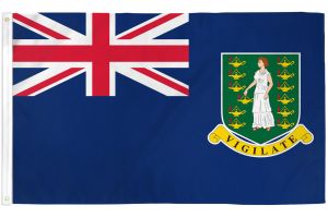 British Virgin Islands Flag 3x5ft Poly