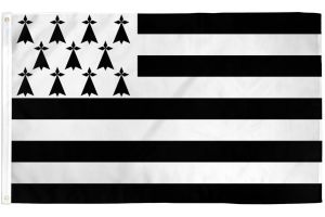 Brittany Flag 3x5ft Poly