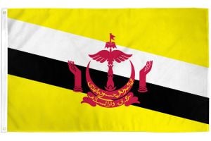 Brunei Flag 3x5ft Poly