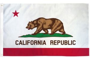 California Flag 2x3ft Poly