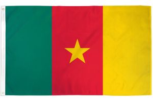 Cameroon Flag 3x5ft Poly 