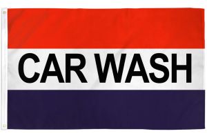 Car Wash (RWB) Flag 3x5ft Poly