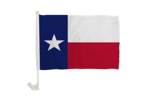 Texas Single-Sided Car Flag