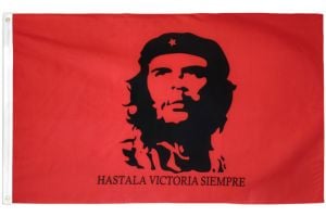 Che Guevara (Red) Flag 3x5ft Poly
