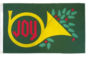 Christmas Joy Flag 3x5ft Poly