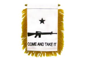 Come and Take It (Rifle White) Mini Banner