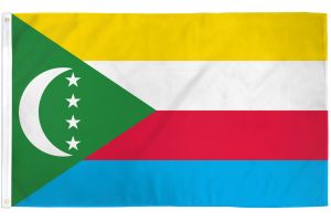 Comoros Flag 3x5ft Poly