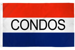 Condos Flag 3x5ft Poly