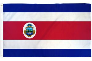 Costa Rica Flag 2x3ft Poly
