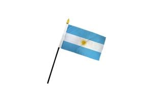 Argentina 4x6in Stick Flag