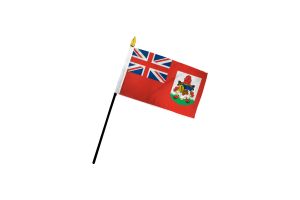 Bermuda 4x6in Stick Flag
