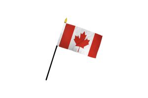 Canada 4x6in Stick Flag