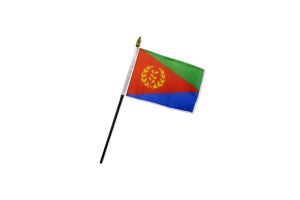 Eritrea 4x6in Stick Flag