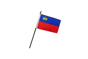 Liechtenstein 4x6in Stick Flag