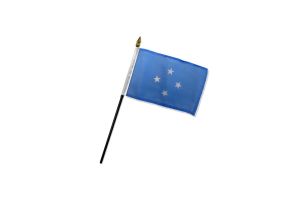 Micronesia 4x6in Stick Flag