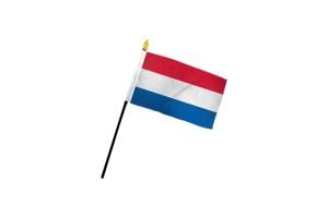 Netherlands 4x6in Stick Flag