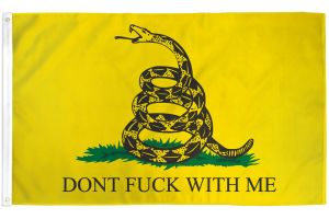 Don't Fuck With Me (Gadsden) Flag 3x5ft Poly