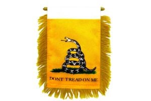 Don't Tread On Me Gadsden (Yellow) Mini Banner
