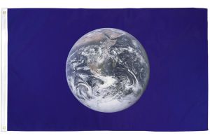 Earth Flag 3x5ft Poly