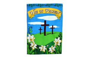 Easter Crosses Garden Flag (24x36in)
