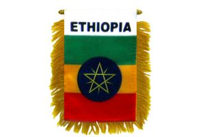 Ethiopia (Star) Mini Banner