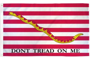 First Navy Jack Flag 3x5ft Poly