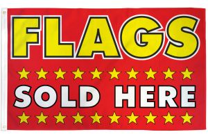 Flags Sold Here Flag 3x5ft Poly