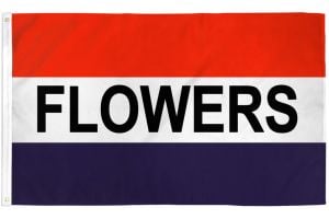 Flowers Flag 3x5ft Poly
