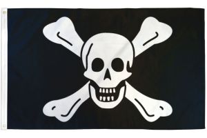 Richard Worley (Large) Pirate Flag 3x5ft Poly