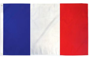 France Flag 3x5ft Poly