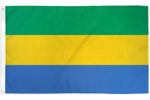 Gabon Flag 2x3ft Poly