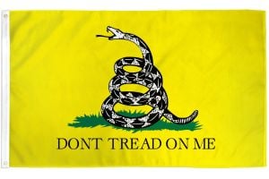 Don't Tread On Me Gadsden (Yellow) UltraBreeze 3x5ft Poly Flag