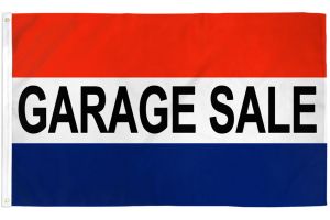 Garage Sale Flag 3x5ft Poly