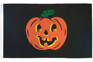 Halloween Pumpkin Flag 3x5ft Poly